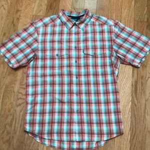 Kavu Plaid short sleeve button down